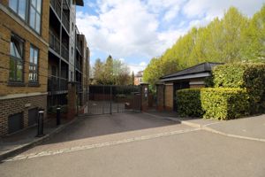 ENTRANCE TO THE SECURE UNDERGROUND PARKING- click for photo gallery